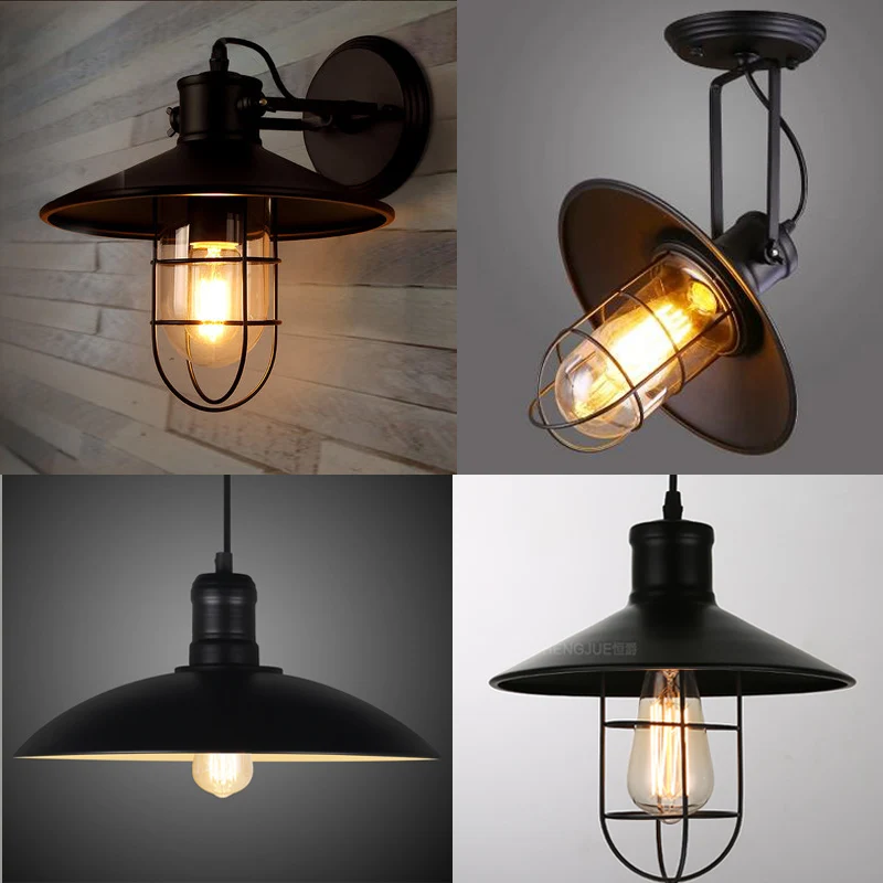 E27 Edison bulb black wall Lamp loft bedroom bedside vintage balcony american Indoor wall lights bar light
E27 Edison bulb black wall Lamp loft bedroom bedside vintage balcony american Indoor wall lights bar light
