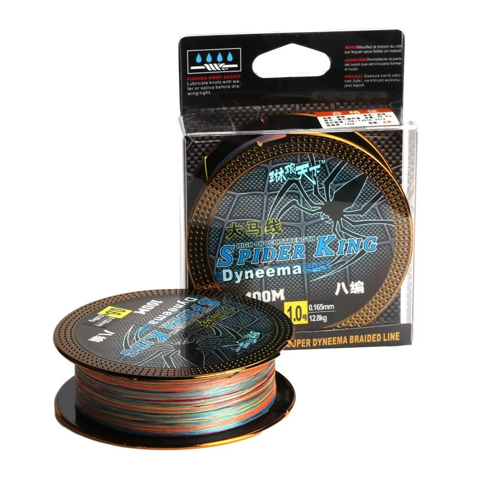 Multicolor 8 Strands 100M PE Braid Fishing Line Sea Saltwater Carp Fishing Weave 100% SuperPower Multifilament Fish Line Rope
Multicolor 8 Strands 100M PE Braid Fishing Line Sea Saltwater Carp Fishing Weave 100% SuperPower Multifilament Fish Line Rope