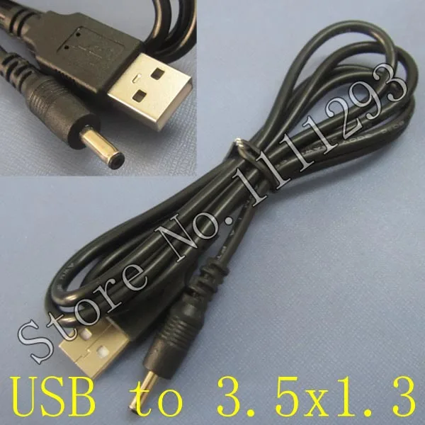5 шт./лот супер источник питания Мужской USB 2 0 A до 3 мм x 1 35 баррель Джек В DC кабель