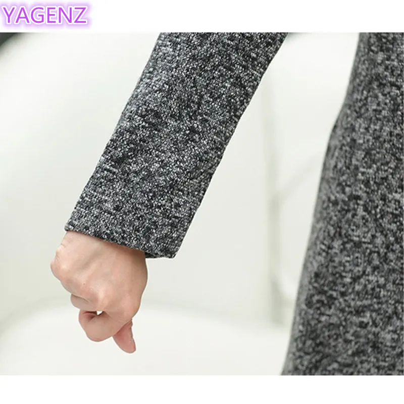 Yagenz пальто больших размеров для женщин среднего возраста весенне-осеннее модное