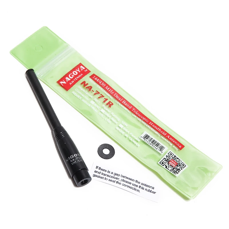 Nagoya NA 771R телескопическая SMA Male Двухдиапазонная VHF/UHF 144/430MHz Антенна для TYT TH UV8000D/E