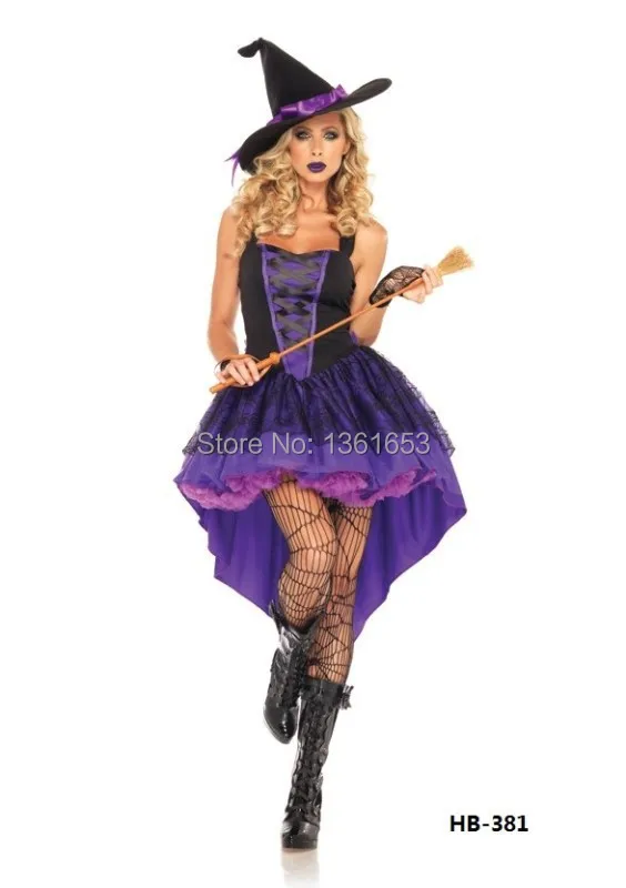 Halloween party vestidos dress for women Purple dovetail the witch costume Seductive Wear
Halloween party vestidos dress for women Purple dovetail the witch costume Seductive Wear