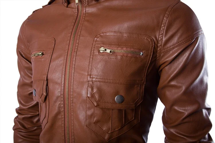 M-2XL!!Autumn and winter water washed leather clothing stand collar outerwear male PU leather jacket mens
M-2XL!!Autumn and winter water washed leather clothing stand collar outerwear male PU leather jacket mens