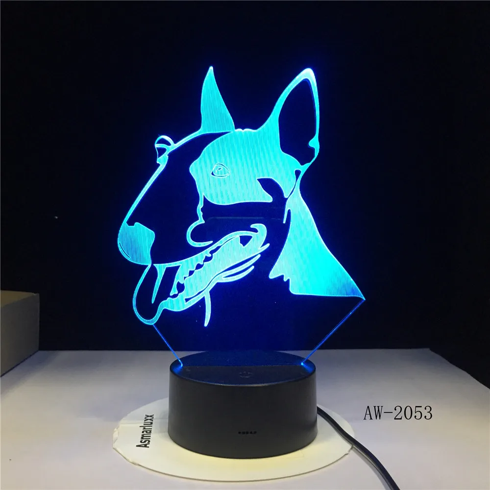 GX2653 Pit Bull Terrier Shape Design LED Night Light Puppy Dog Pet 3D Table Lamp Desk Light Pet Owner Decorative Lighting Gift
GX2653 Pit Bull Terrier Shape Design LED Night Light Puppy Dog Pet 3D Table Lamp Desk Light Pet Owner Decorative Lighting Gift
