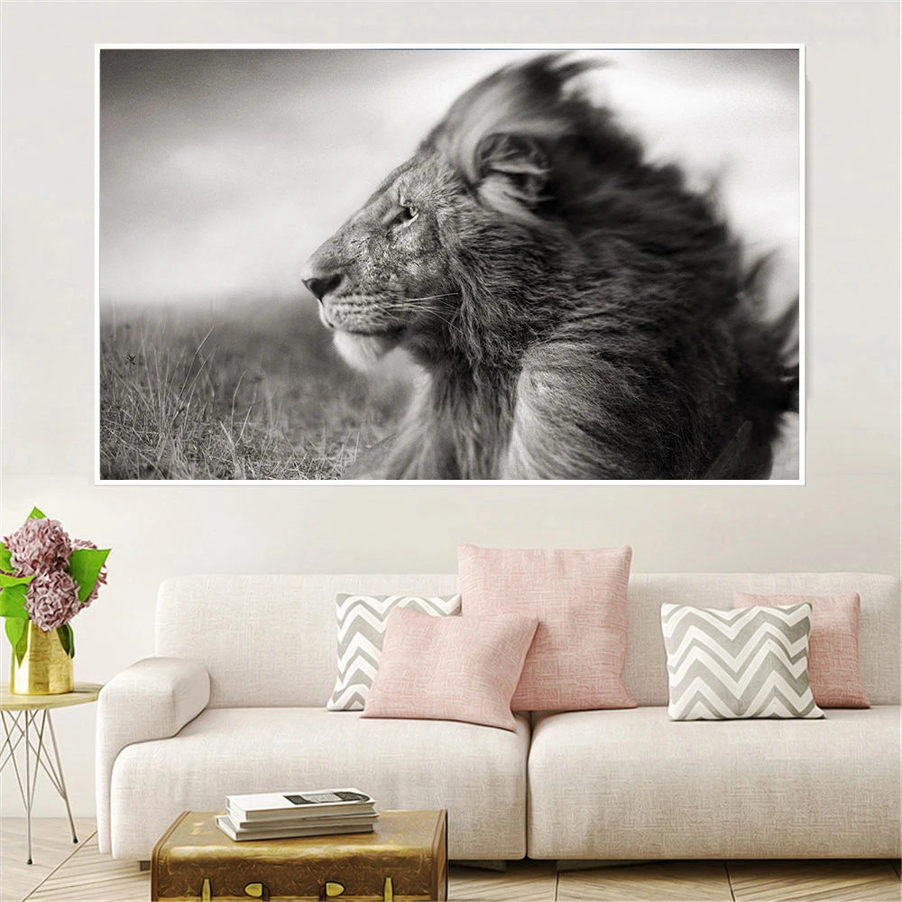 Canvas Posters Home Decor Wall Art Mane Savannah Lion Paintings For Living Room Posters Prints Abstract Animal Pictures Cuadros
Canvas Posters Home Decor Wall Art Mane Savannah Lion Paintings For Living Room Posters Prints Abstract Animal Pictures Cuadros