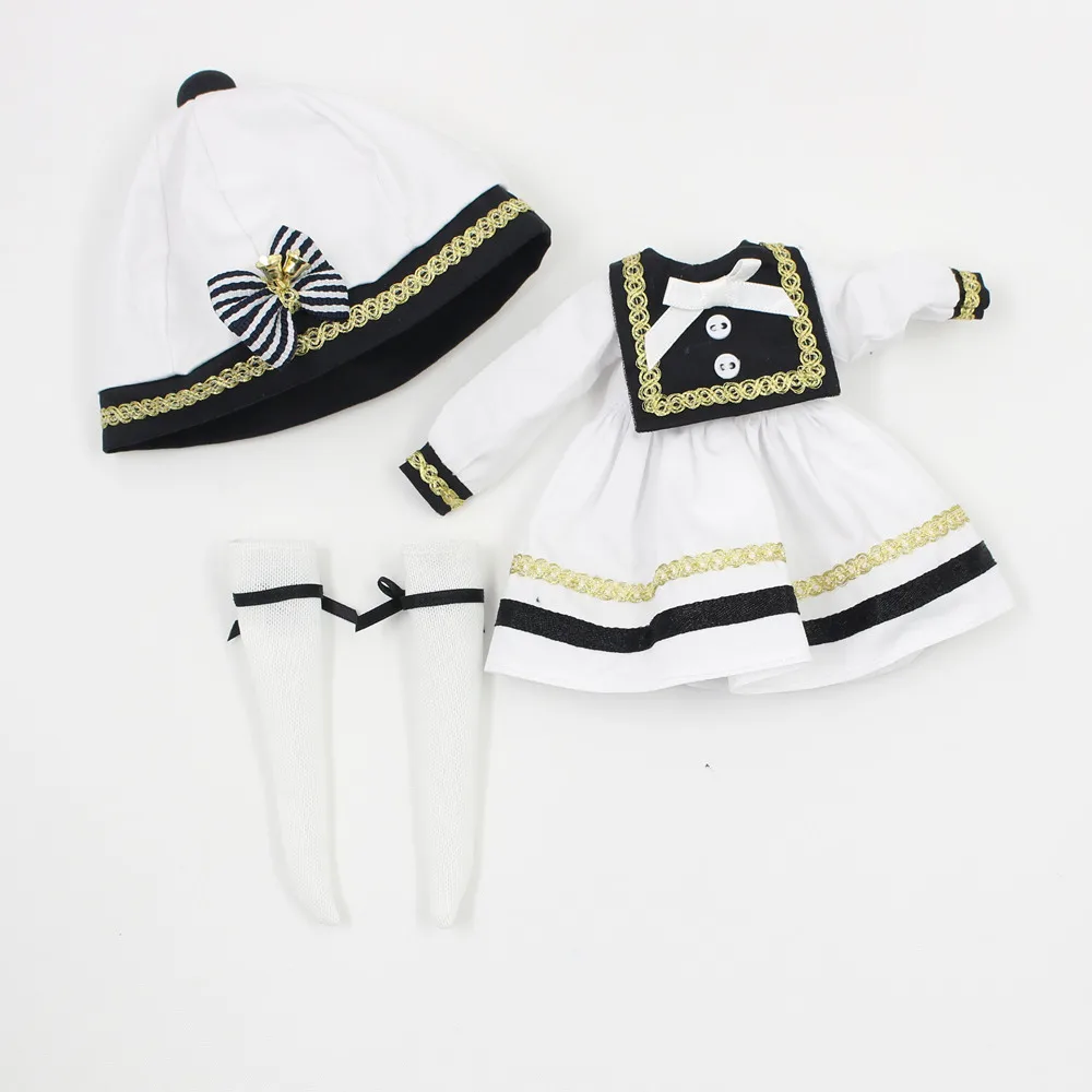DBS blyth clothes for blac and white sailor suit to 1/6 ICY joint normal body Azone doll
DBS blyth clothes for blac and white sailor suit to 1/6 ICY joint normal body Azone doll