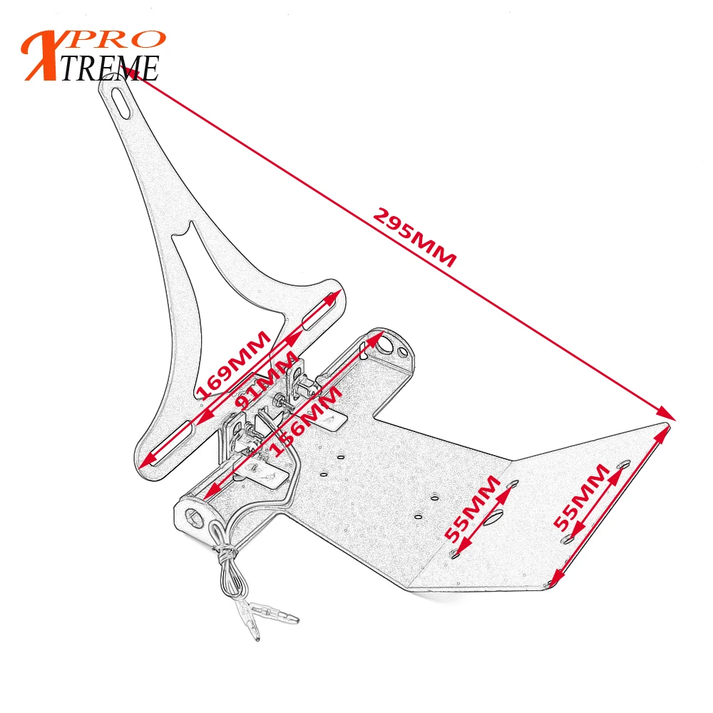 CNC Motorbike Number License Plate Bracket For KTM RC390 2014 2015 2016 2017 2018 RC200 RC125 2014-2016 RC 125 200 390
CNC Motorbike Number License Plate Bracket For KTM RC390 2014 2015 2016 2017 2018 RC200 RC125 2014-2016 RC 125 200 390