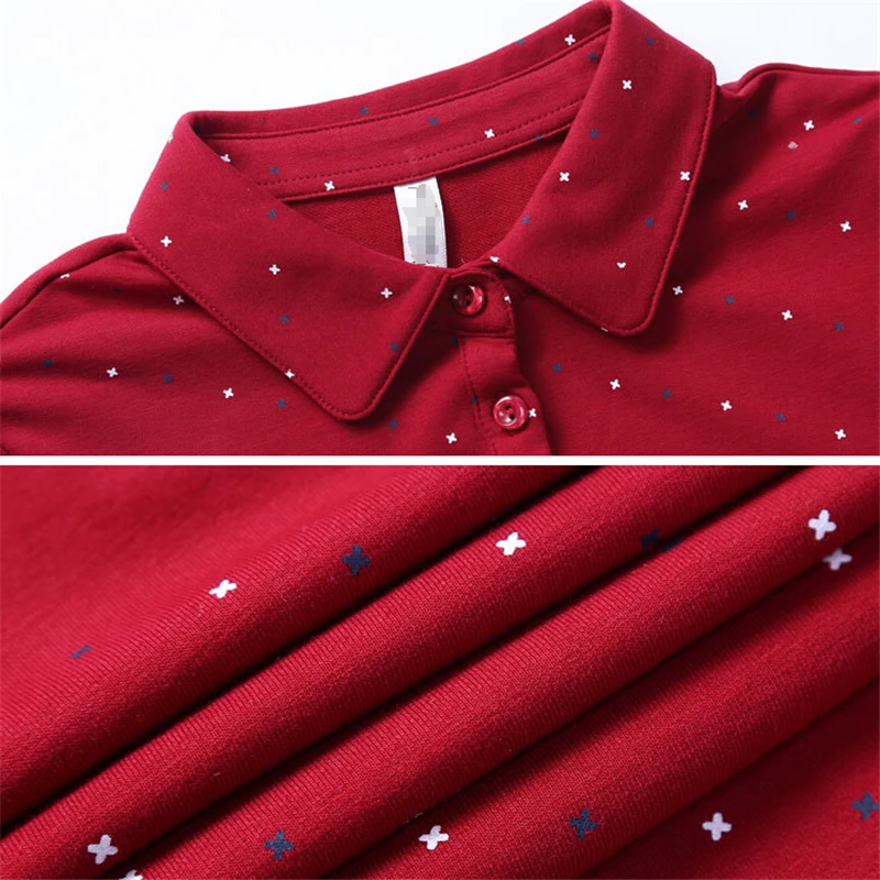 New Spring Autumn Fashion Slim Polo Shirt Women Long Sleeve Polos Mujer Printed Tops Women's Shirt Cotton Polo Shirt Femme
New Spring Autumn Fashion Slim Polo Shirt Women Long Sleeve Polos Mujer Printed Tops Women's Shirt Cotton Polo Shirt Femme