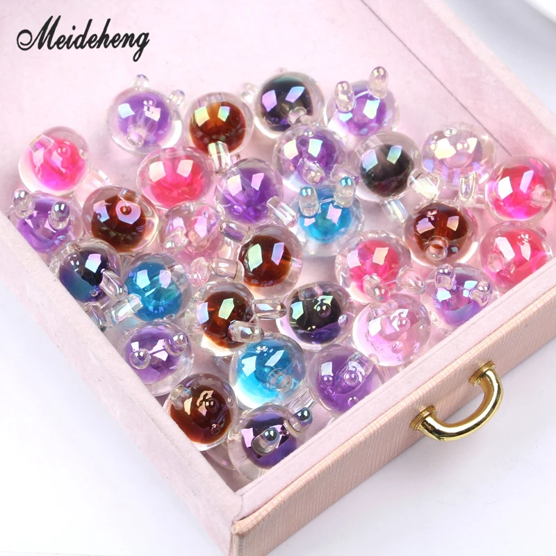 10pc/bag High-quality 16mm Acrylic Rainbow Kid Rabbit Transparent colorful Single Big Hole Beads For Jewelry Making Accessory
10pc/bag High-quality 16mm Acrylic Rainbow Kid Rabbit Transparent colorful Single Big Hole Beads For Jewelry Making Accessory