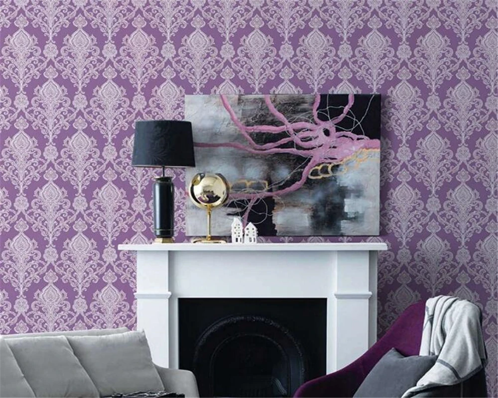 beibehang European fashion nonwoven wallpaper bedroom living room background beauty salon silk long fiber 3d wallpaper tapety
beibehang European fashion nonwoven wallpaper bedroom living room background beauty salon silk long fiber 3d wallpaper tapety
