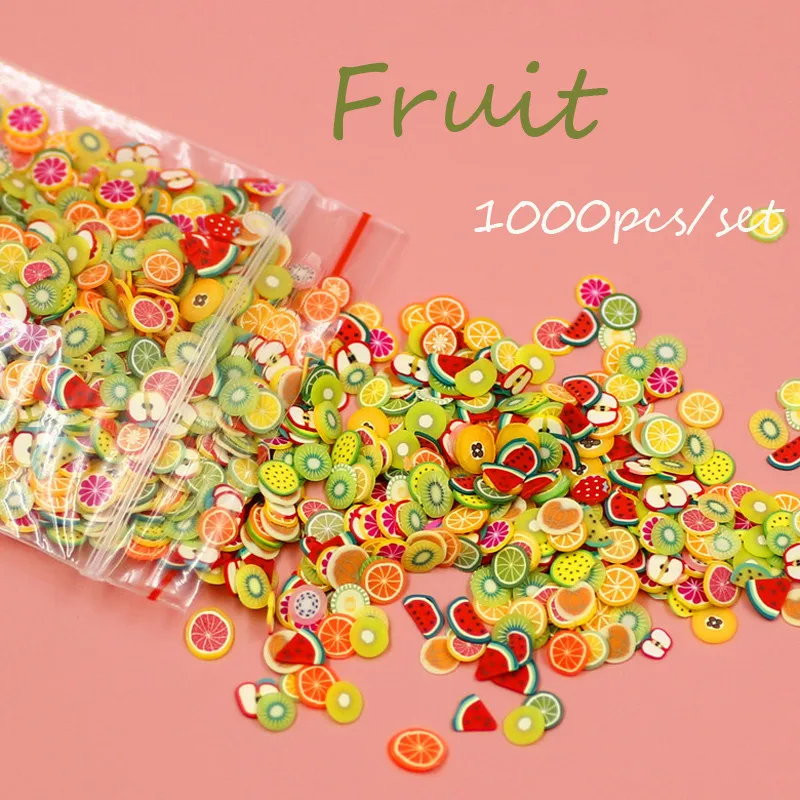 Omilut 1000pcs Fruit Sequins Handmade DIY Slime Material Sequins Nail Ornament Baby Shower Supplies Birthday Gift For Kid
Omilut 1000pcs Fruit Sequins Handmade DIY Slime Material Sequins Nail Ornament Baby Shower Supplies Birthday Gift For Kid
