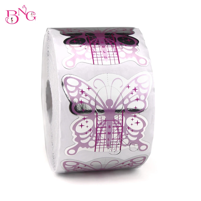 500pcs/roll Butterfly Nail Art French Acrylic UV Gel Tips Extension Builder Form Guide Stencil Manicure Tool
500pcs/roll Butterfly Nail Art French Acrylic UV Gel Tips Extension Builder Form Guide Stencil Manicure Tool
