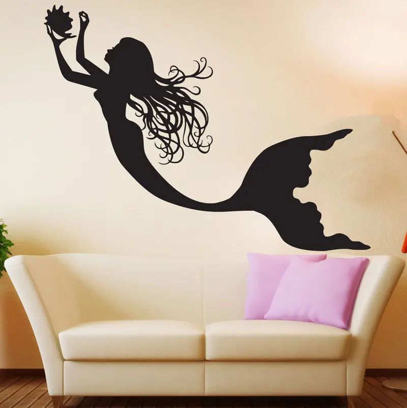 High Quality Under The Sea Mermaid Girl Nursery Room Wall Decal Art Wall Sticker Vinyl Kids Nursery Girls Room Mural ES-55
High Quality Under The Sea Mermaid Girl Nursery Room Wall Decal Art Wall Sticker Vinyl Kids Nursery Girls Room Mural ES-55
