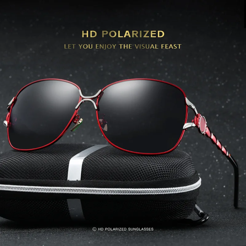 Polarized Ladies Sunglasses Women Gradient Lens Women Sun glasses Luxury Brand oculos feminino lentes de sol mujer BM12
Polarized Ladies Sunglasses Women Gradient Lens Women Sun glasses Luxury Brand oculos feminino lentes de sol mujer BM12