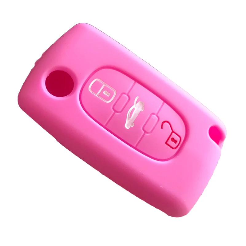 3 Buttons Remote Silicone Key Case Cover For Peugeot 207 407 407SW For Citroen C4 C5 C6 C8 Car Flip Key Fob Shell Blank Folding
3 Buttons Remote Silicone Key Case Cover For Peugeot 207 407 407SW For Citroen C4 C5 C6 C8 Car Flip Key Fob Shell Blank Folding