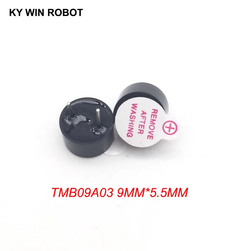 10PCS 3V Active Buzzer Alarm AC 9MM*5.5MM TMB09A03 0905 0955 Pitch 5mm MINI Active Piezo Buzzers Fit For Arduino Diy Electro
10PCS 3V Active Buzzer Alarm AC 9MM*5.5MM TMB09A03 0905 0955 Pitch 5mm MINI Active Piezo Buzzers Fit For Arduino Diy Electro