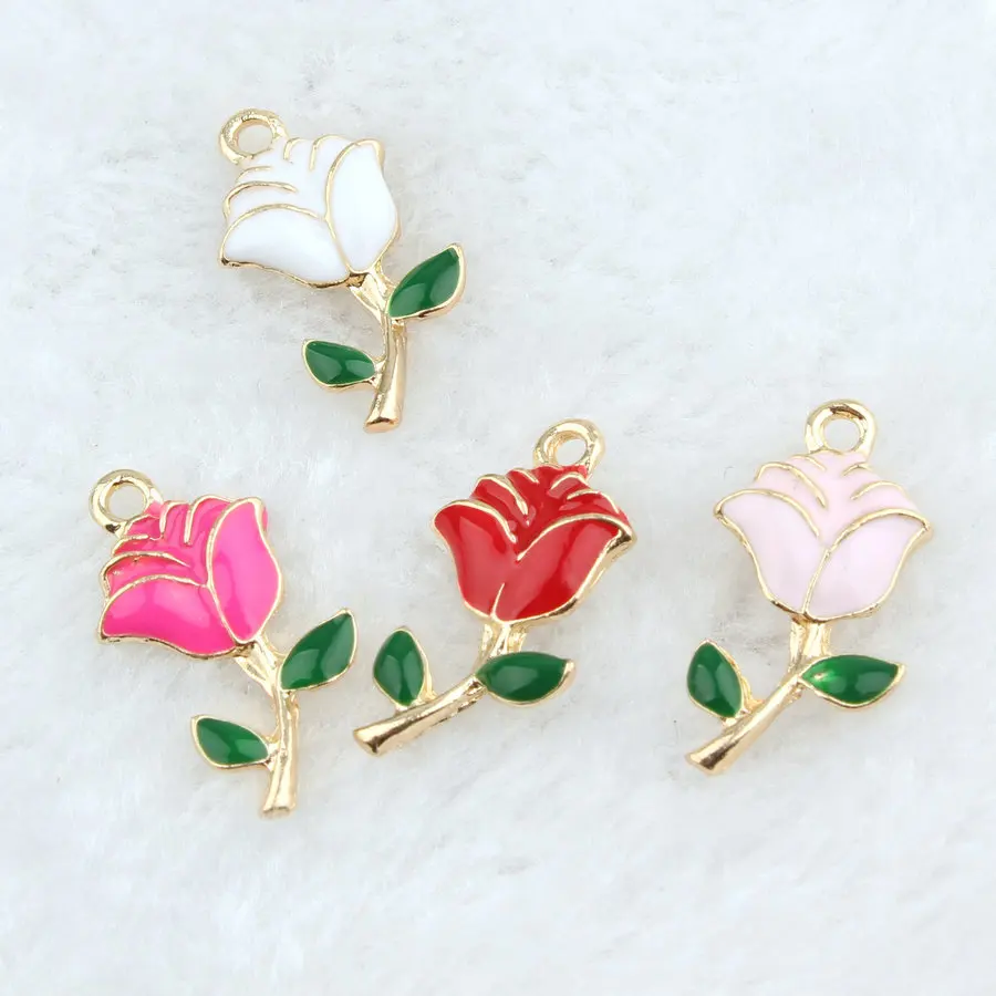 13*24mm 20pcs cute rose charms Alloy Pendant fit for necklaces bracelets DIY Female Fashion Jewelry earring decoration
13*24mm 20pcs cute rose charms Alloy Pendant fit for necklaces bracelets DIY Female Fashion Jewelry earring decoration