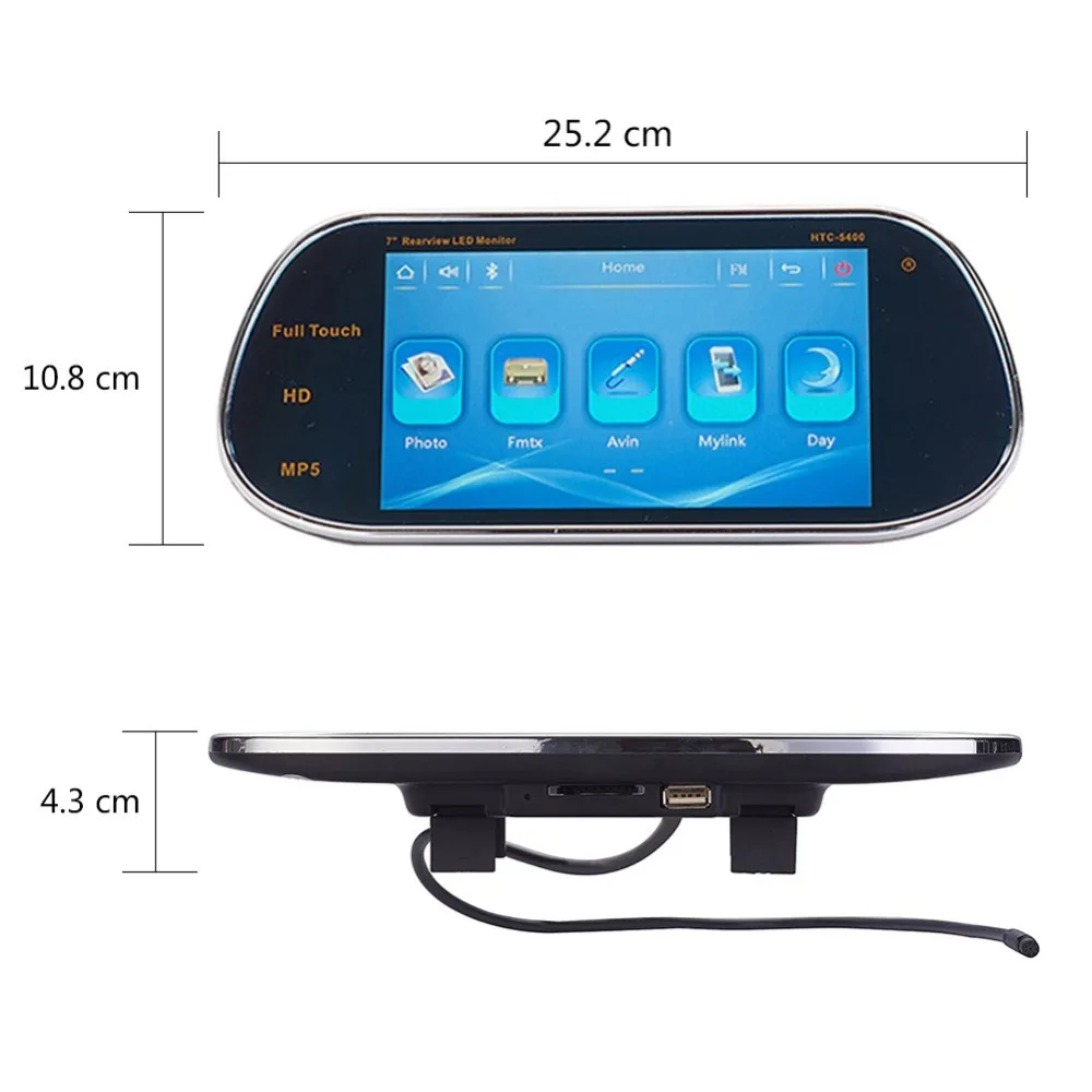 Car Accessories Interior Portable 7" LCD Display for Vehicles Car Backup Rear Video Car Audio Auto For Car Reverse Camera
Car Accessories Interior Portable 7" LCD Display for Vehicles Car Backup Rear Video Car Audio Auto For Car Reverse Camera