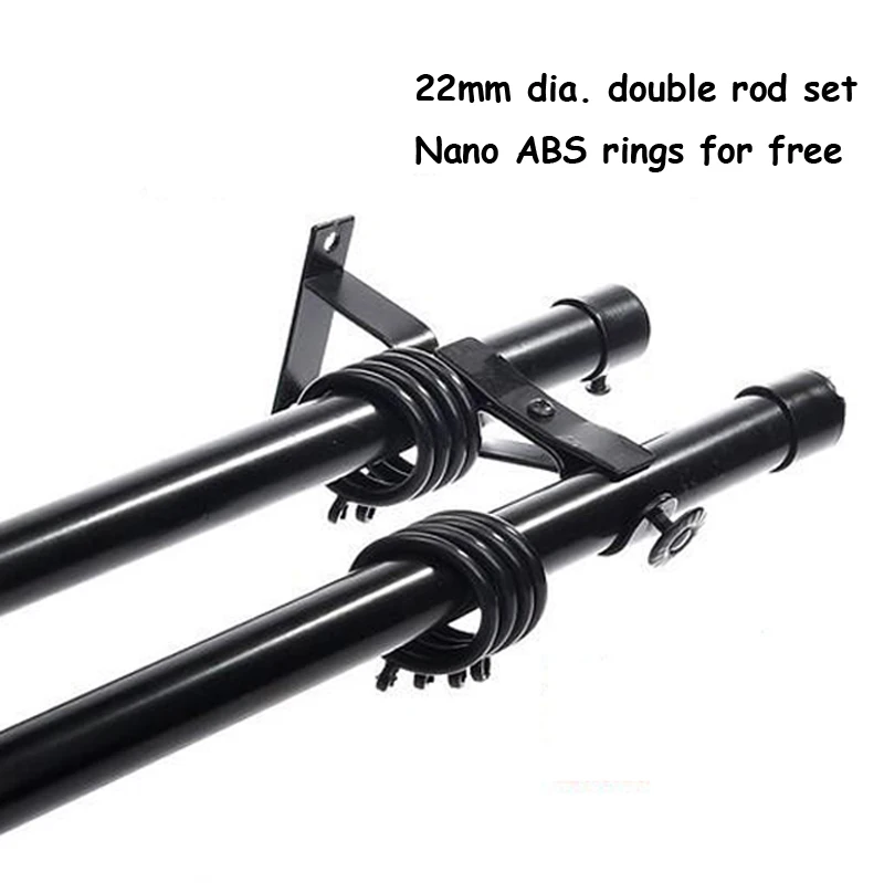 High quality good loading capacity 22mm(7/8inch) diameter double curtain rod set+handpaint cap finials+metal A-shape brackets
High quality good loading capacity 22mm(7/8inch) diameter double curtain rod set+handpaint cap finials+metal A-shape brackets