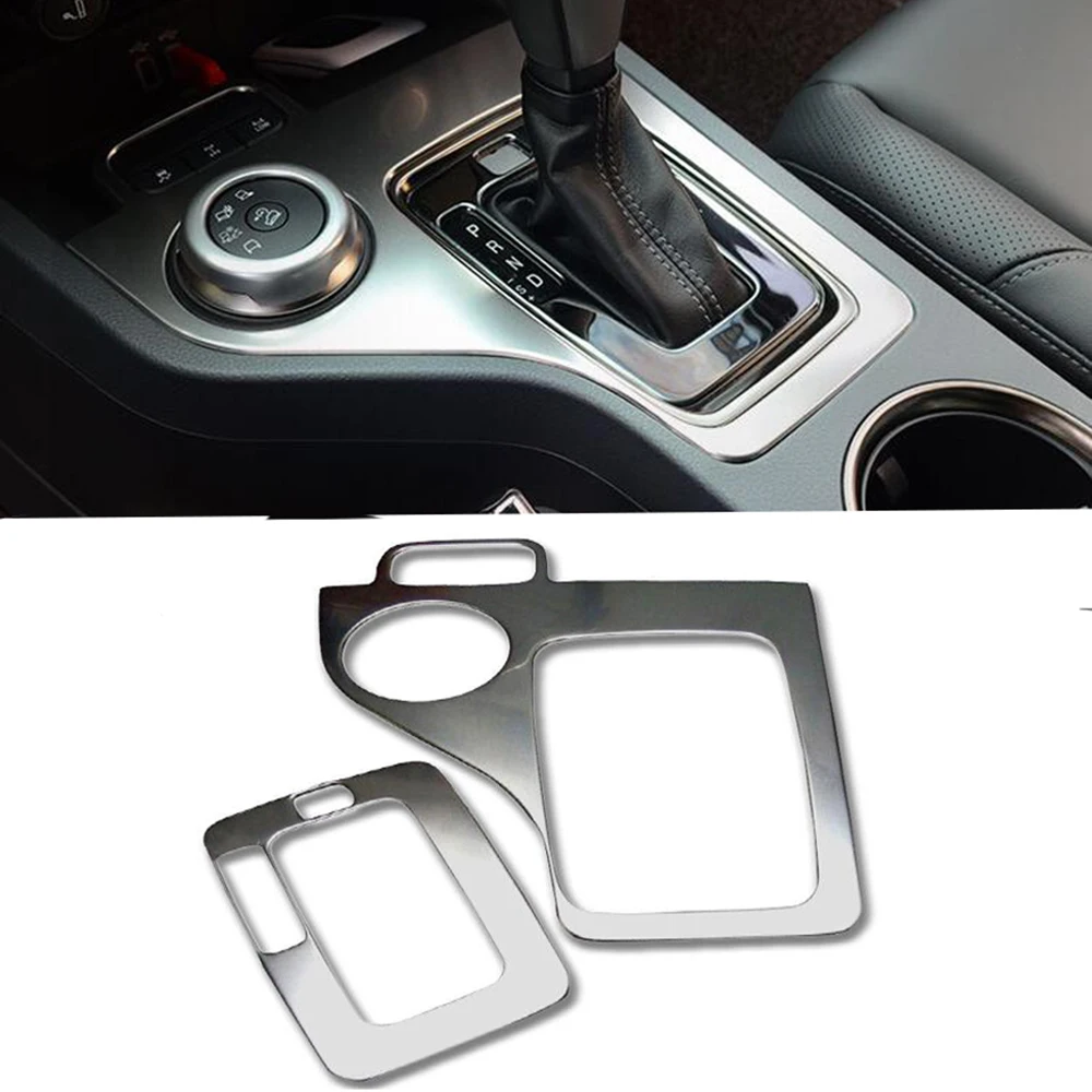 2PCS Stainless Steel Interior Gear Position Panle Cover Trim For FORD EVEREST SUV 4DOOR 2015-2017
2PCS Stainless Steel Interior Gear Position Panle Cover Trim For FORD EVEREST SUV 4DOOR 2015-2017