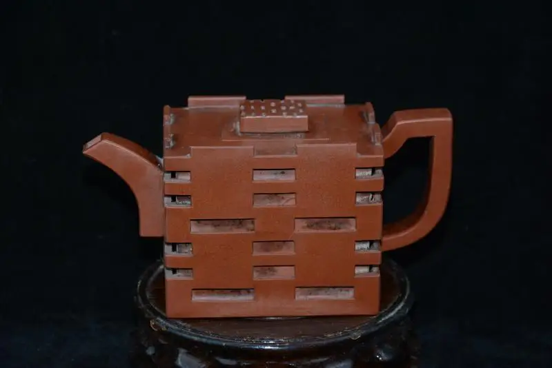 Old Qing Dynasty ZiSha Pottery Tea Pot,network shape, with Mark,best collection& adornment, Free shipping,
Old Qing Dynasty ZiSha Pottery Tea Pot,network shape, with Mark,best collection& adornment, Free shipping,