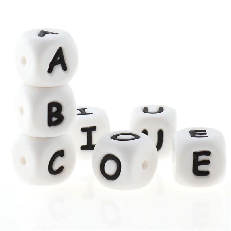 Fkisbox 100pcs/lot 12mm Letter Silicone Beads Alphabet Spelling Name Bpa Free Baby Teething Teether Necklace Pacifier Chain DIY
Fkisbox 100pcs/lot 12mm Letter Silicone Beads Alphabet Spelling Name Bpa Free Baby Teething Teether Necklace Pacifier Chain DIY