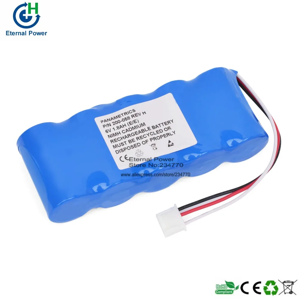 Замена для батареи измерения толщины panametrics Magna Mike 8500 Holzer|battery replacement|battery