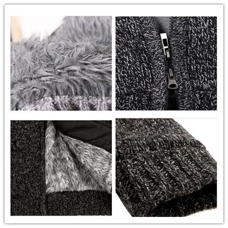 Mountainskin Autumn Winter Men's Thick Jackets Casual Warm Hoodies Fur Inside Outwear Mens Hooded Coat Thermal Sweatshirt SA505
Mountainskin Autumn Winter Men's Thick Jackets Casual Warm Hoodies Fur Inside Outwear Mens Hooded Coat Thermal Sweatshirt SA505