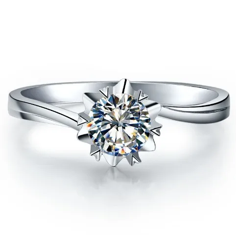 0.5 Carat Brilliant Snow Flake Diamond Engagement Ring Platinum 950 Wedding Ring
0.5 Carat Brilliant Snow Flake Diamond Engagement Ring Platinum 950 Wedding Ring