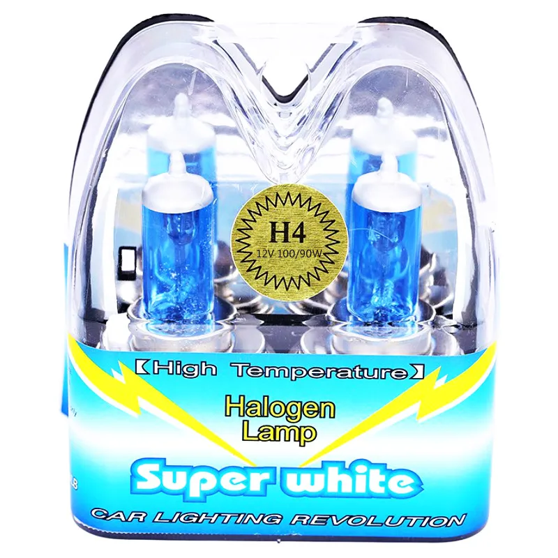 2x H4 9003 HB2 100W 12V 6000K Xenon Super White Car Headlight Bulbs Auto Fog Light Lamp Bulb Automobile Head Light Light Source
2x H4 9003 HB2 100W 12V 6000K Xenon Super White Car Headlight Bulbs Auto Fog Light Lamp Bulb Automobile Head Light Light Source