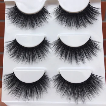 09 New Hand Made Soft False Eyelashes 3D Exaggerated Cross Messy Thick Eye Lashes Stage Performance Smoke Makeup Fake Eyelashes