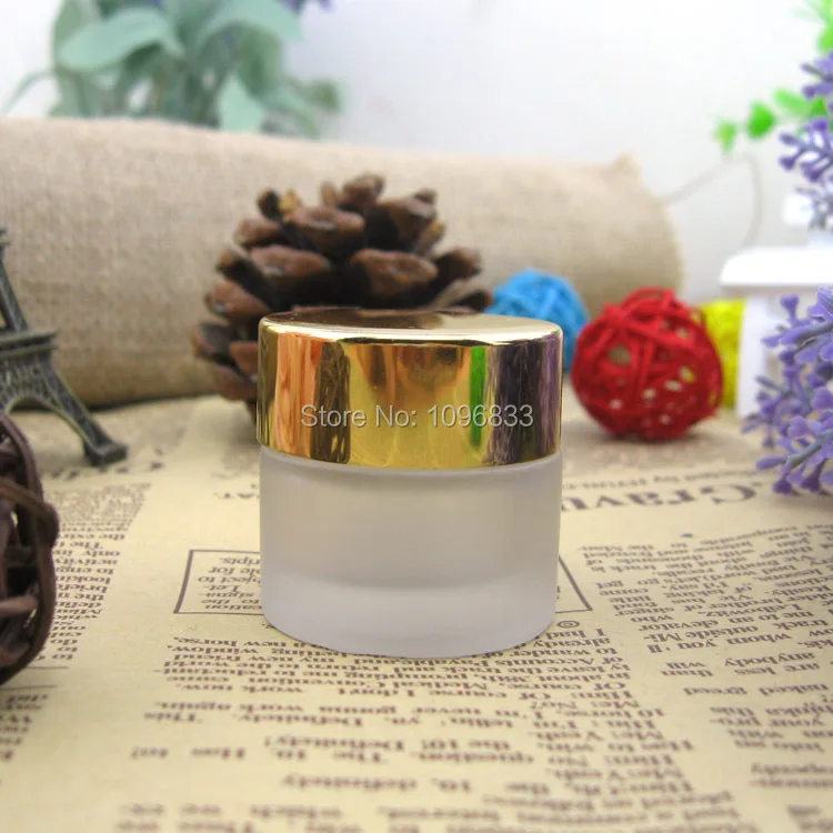 10G Gold Cap Frost Glass Jar, 10ML Glass Container, Cosmetic Packing Container, Empty Cosmetic Jar, Cream Sample Jar, 40pcs/lot
10G Gold Cap Frost Glass Jar, 10ML Glass Container, Cosmetic Packing Container, Empty Cosmetic Jar, Cream Sample Jar, 40pcs/lot