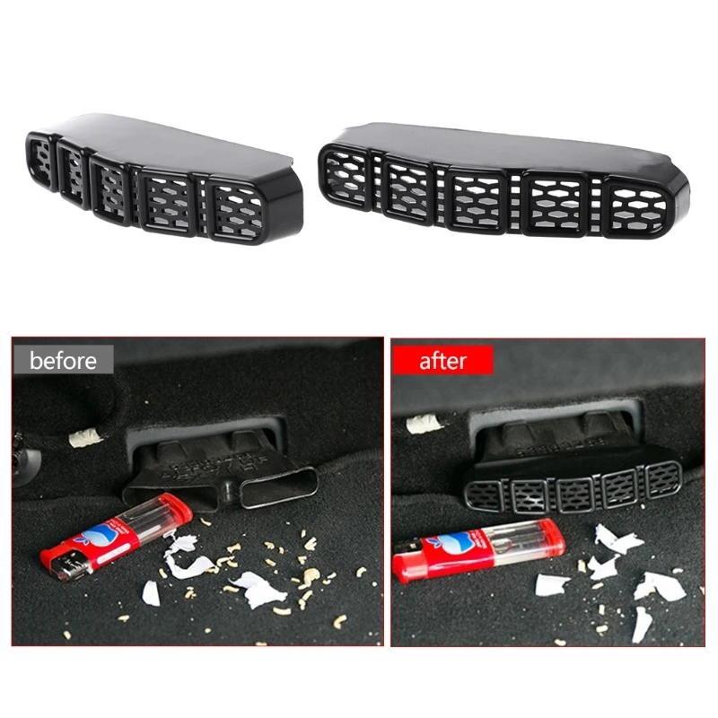 Hot New 2 Pcs Auto Car Rear Seat Air Conditioner Vent Outlet Cover For Jeep Renegade Compass High Quality
Hot New 2 Pcs Auto Car Rear Seat Air Conditioner Vent Outlet Cover For Jeep Renegade Compass High Quality