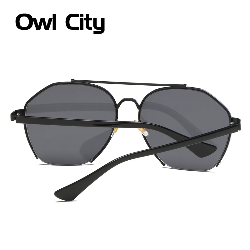 Sunglasses Women Oversize Semi Rimless Gradient Lens Vintage Woman Sun glasses Female Eyewear UV400
Sunglasses Women Oversize Semi Rimless Gradient Lens Vintage Woman Sun glasses Female Eyewear UV400