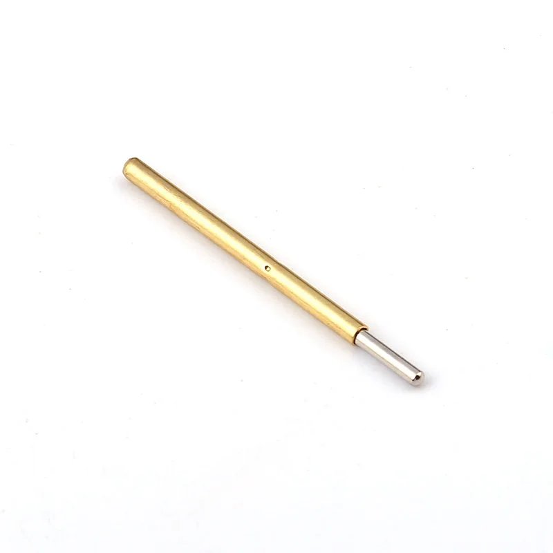 100Pcs P160-J1 Nickel Plated Springs Test Probe Brass Tube Outer Diameter 1.36mm Total Length 24.5mm Electronic Test Probe Tool
100Pcs P160-J1 Nickel Plated Springs Test Probe Brass Tube Outer Diameter 1.36mm Total Length 24.5mm Electronic Test Probe Tool