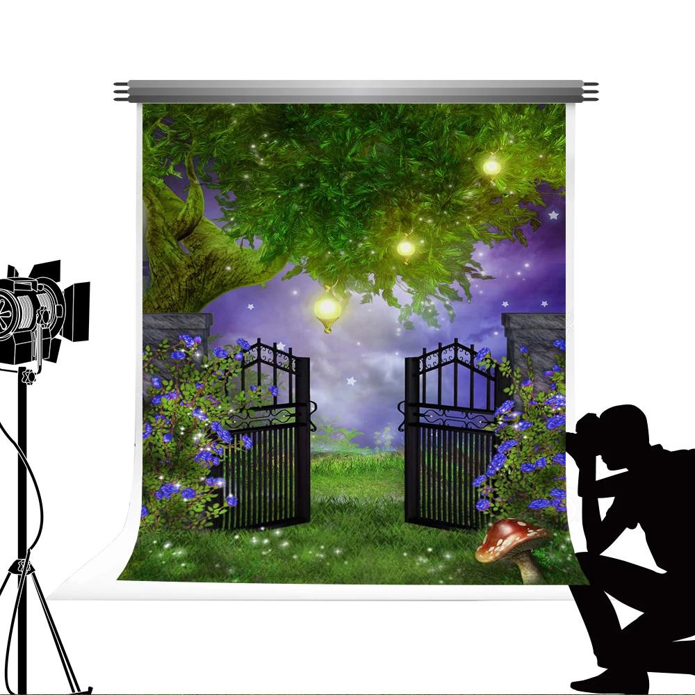 Kate сказка Photo Booth Задний план Магия боке фонов рисунком лесных Studio реквизит для