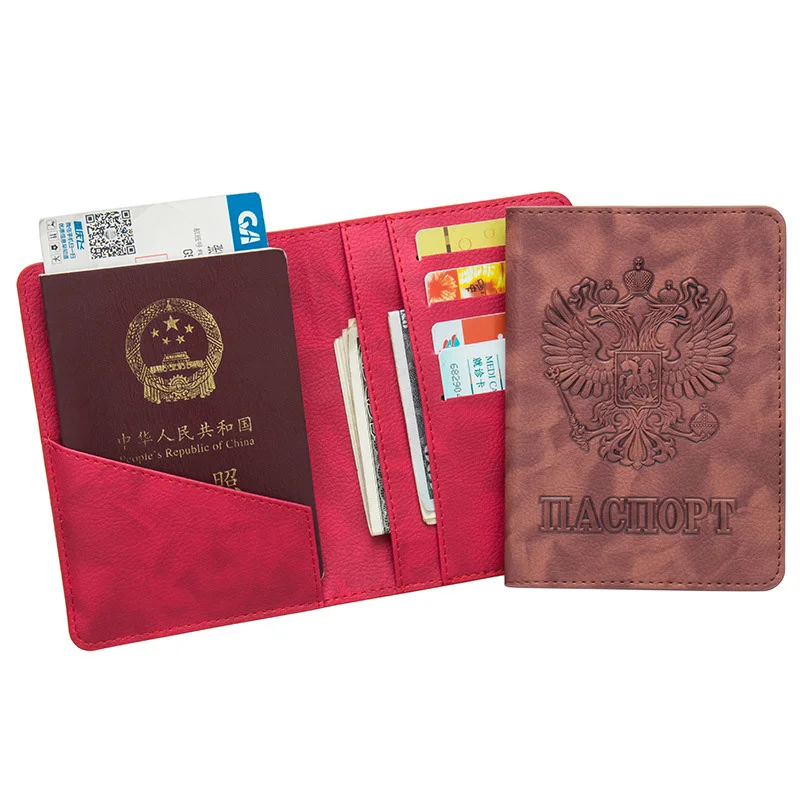 2019 Passport Covers Russian International Standard Card Holder ID Men Passport Cover Travel Ticket Folder Card Bag
2019 Passport Covers Russian International Standard Card Holder ID Men Passport Cover Travel Ticket Folder Card Bag