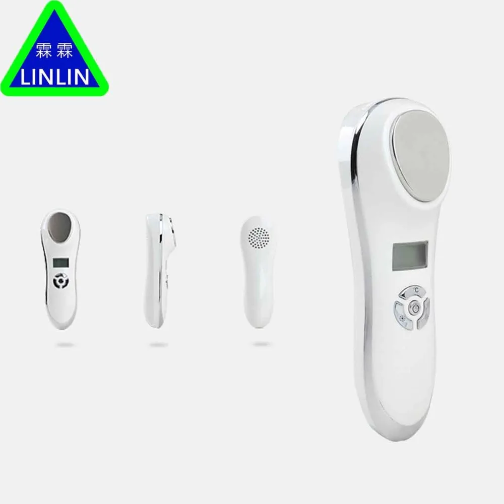 LINLIN двойное использование косметический аппарат для вибрации и холодного