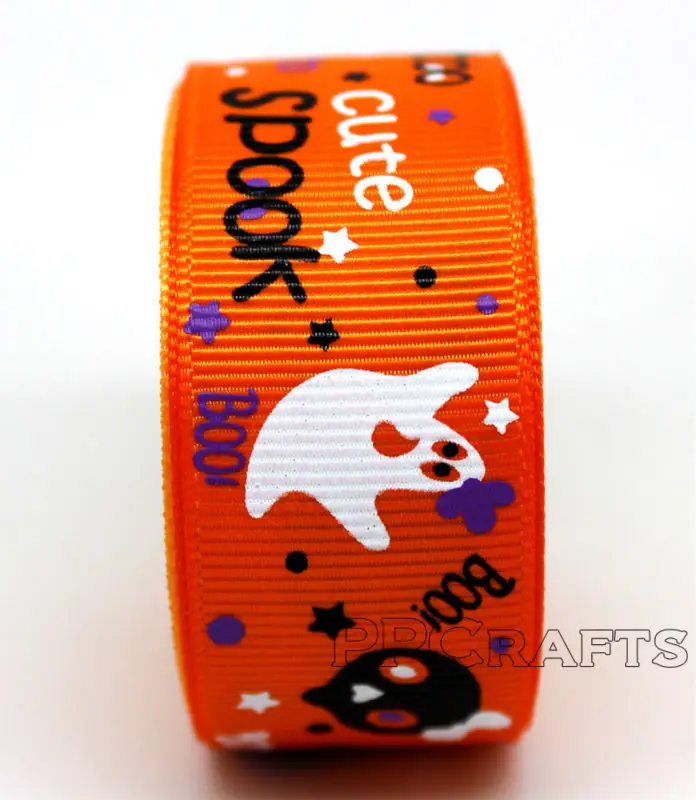 Cute Spook 1'' (25mm) Halloween Printed Grosgrain Ribbon100yards/roll Free Shipping
Cute Spook 1'' (25mm) Halloween Printed Grosgrain Ribbon100yards/roll Free Shipping