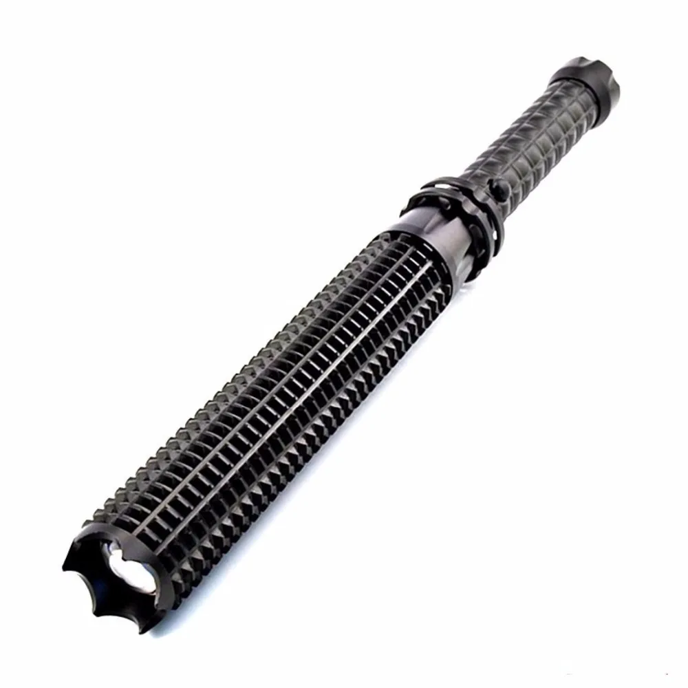 Tinhofire Q5 LED Spiked Mace Baseball Bat Long Rechargeable Flashlight Self-defense Torch Light 18650/3xAAA Battery
Tinhofire Q5 LED Spiked Mace Baseball Bat Long Rechargeable Flashlight Self-defense Torch Light 18650/3xAAA Battery