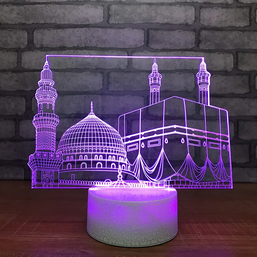 3D Led Bedroom Bedside Night Light Decor Castle Building 7 Color Changing Mood Birthday Table Lamp Sleep Lighting Children Gifts
3D Led Bedroom Bedside Night Light Decor Castle Building 7 Color Changing Mood Birthday Table Lamp Sleep Lighting Children Gifts