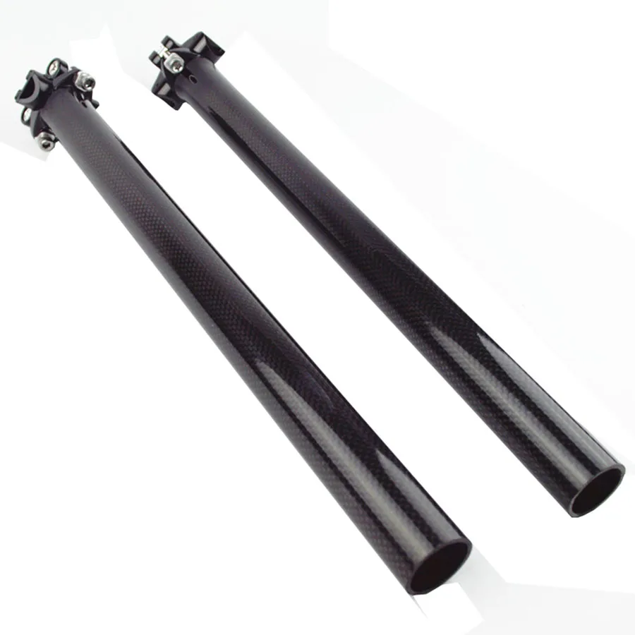 classic carbon fiber MTB mountain bike road bicycle seatpost 0 setback 3k finish 27.2/30.8/31.6*400mm Bicycle Accessories
classic carbon fiber MTB mountain bike road bicycle seatpost 0 setback 3k finish 27.2/30.8/31.6*400mm Bicycle Accessories