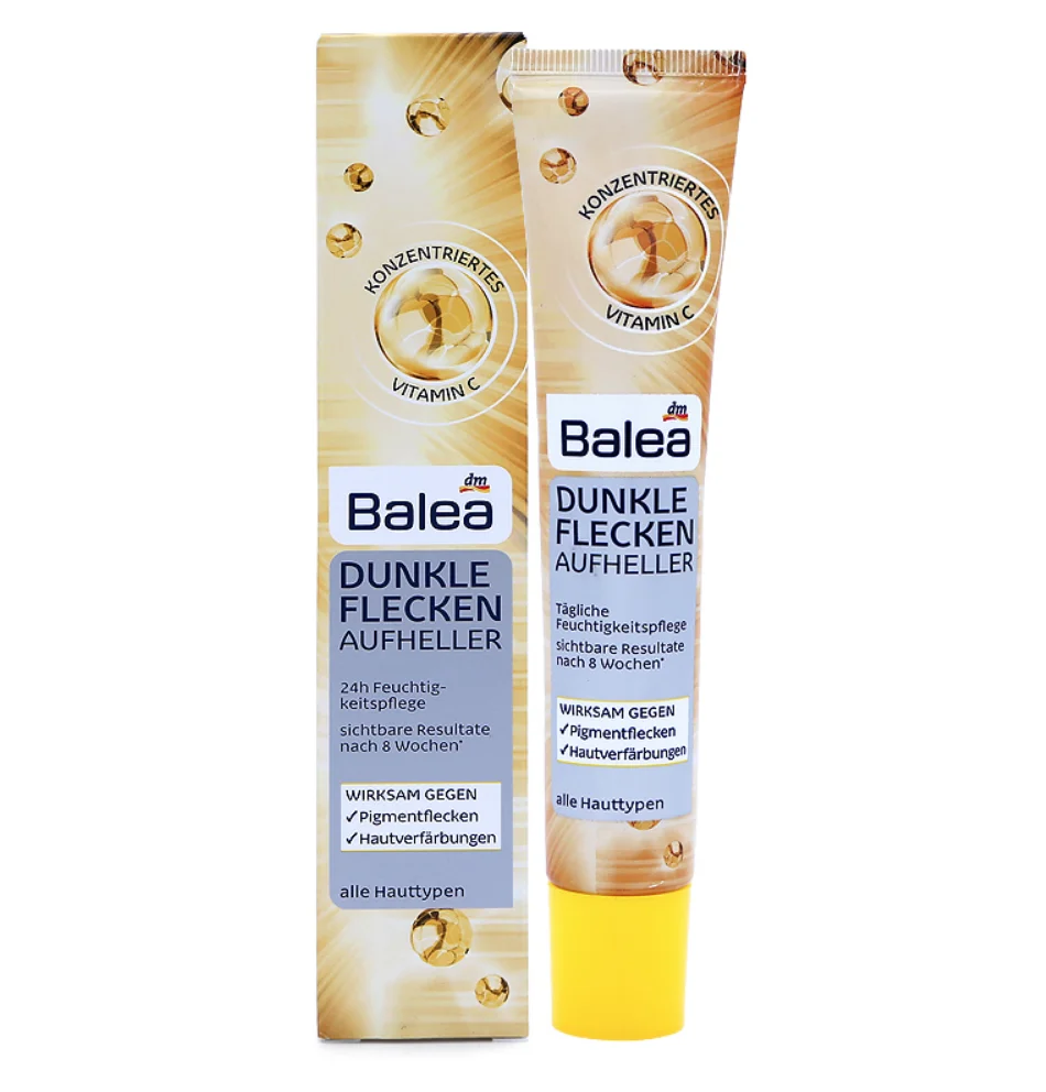 Germany BALEA Dark Spots Brightener Vitamin C Cream Radiantly beautiful Skin Problem solver Efficient pigment-spot lightening
Germany BALEA Dark Spots Brightener Vitamin C Cream Radiantly beautiful Skin Problem solver Efficient pigment-spot lightening
