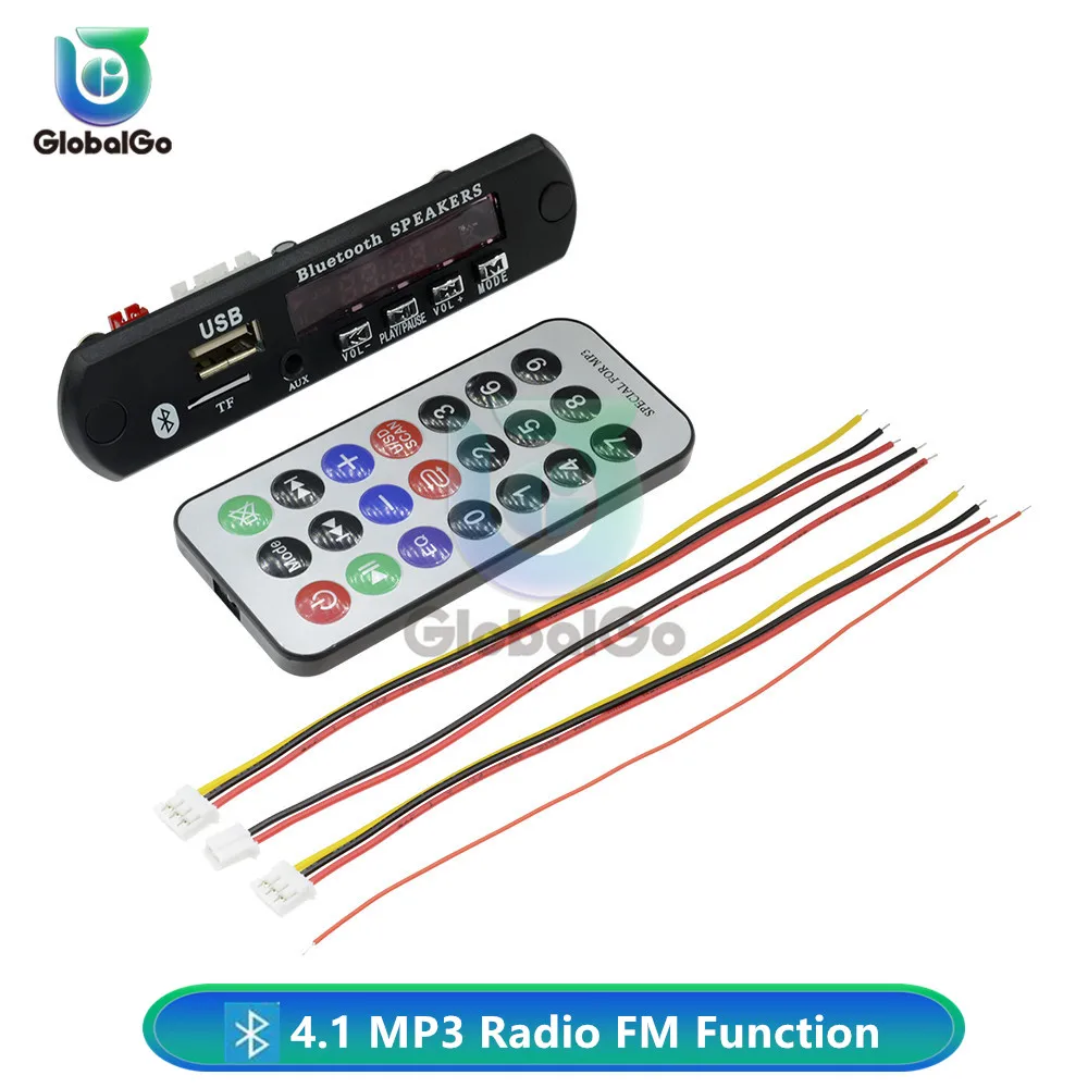 1 комплект Автомобильный TF карта версия MP3 Bluetooth 4,1 декодер плата с радио FM Функция автомобильный аудио модуль MP3 динамик 12 В 5 В
1 комплект Автомобильный TF карта версия MP3 Bluetooth 4,1 декодер плата с радио FM Функция автомобильный аудио модуль MP3 динамик 12 В 5 В