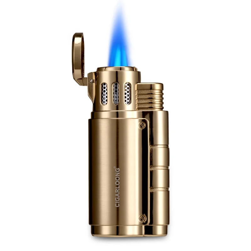 Cigar lighter men's sound flip clamshell windproof creative personality straight into the lighter LL-3047-1
Cigar lighter men's sound flip clamshell windproof creative personality straight into the lighter LL-3047-1