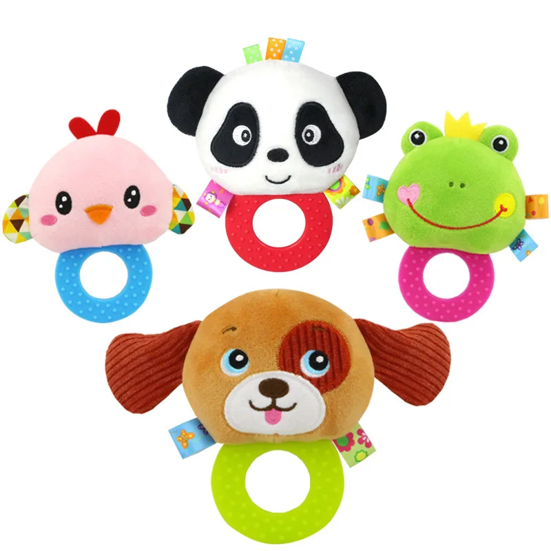 8 Styles Teether Rattle Doll Plush Baby Rattles Toys Animal Hand Bells Infant Newbron Early Education Toys Animal Monkey Panda
8 Styles Teether Rattle Doll Plush Baby Rattles Toys Animal Hand Bells Infant Newbron Early Education Toys Animal Monkey Panda