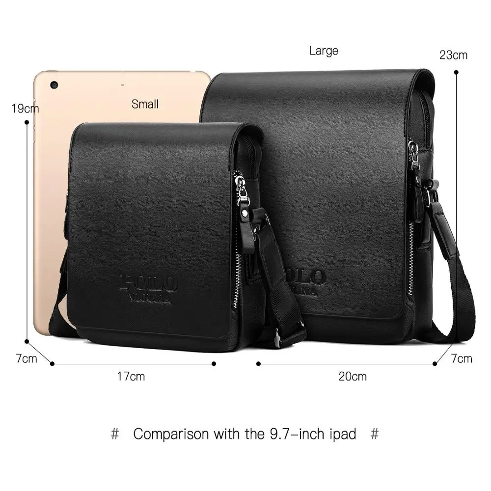 VICUNA POLO High Capacity Casual Leather Small Messenger Bags For Men With Card Pocket Brand Mens Side Crossbody Shoulder Bag
VICUNA POLO High Capacity Casual Leather Small Messenger Bags For Men With Card Pocket Brand Mens Side Crossbody Shoulder Bag