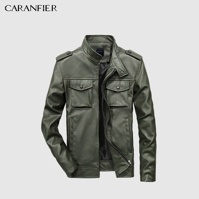 Мужские кожаные куртки CARANFIER, осенне-зимнее пальто, мужские пальто из искусственной кожи, Байкерская мотоциклетная мужская деловая куртка, ...
Мужские кожаные куртки CARANFIER, осенне-зимнее пальто, мужские пальто из искусственной кожи, Байкерская мотоциклетная мужская деловая куртка, ...