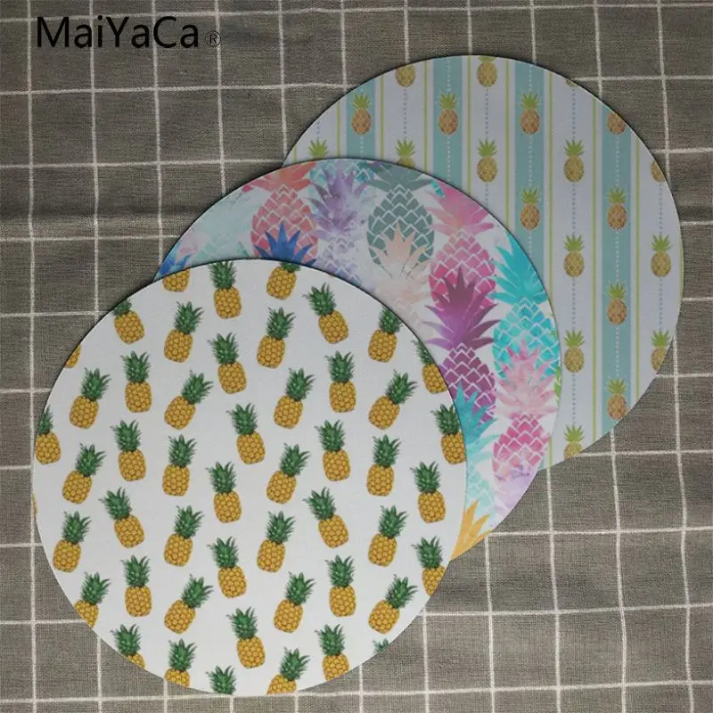 MaiYaCa винтажный Блестящий ананасы уникальный настольный коврик игровой круглый коврик для мыши 20x20 см 22x22 см Диаметр
MaiYaCa винтажный Блестящий ананасы уникальный настольный коврик игровой круглый коврик для мыши 20x20 см 22x22 см Диаметр