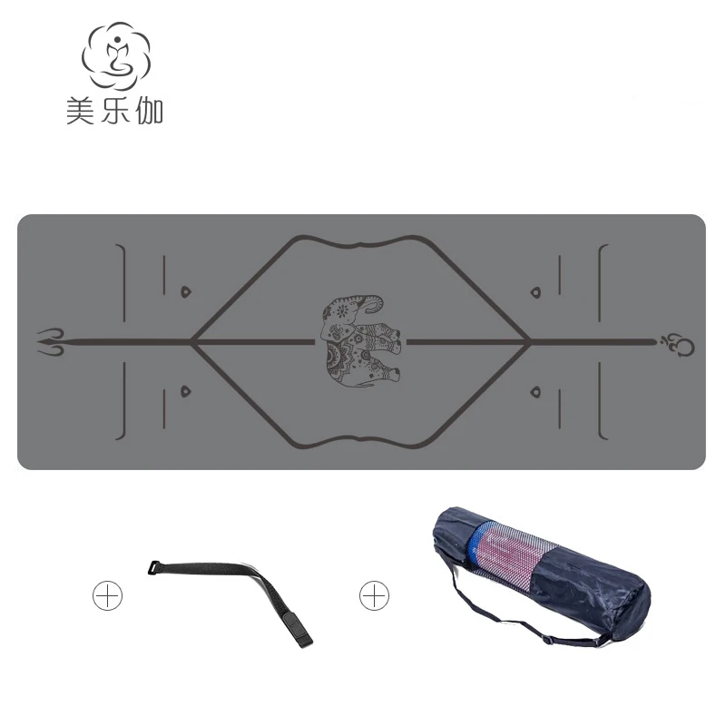 New 2.5MM yoga mat natural rubber professional anti-slip fitness mat thickened widened 68cmPU body line yoga mat
New 2.5MM yoga mat natural rubber professional anti-slip fitness mat thickened widened 68cmPU body line yoga mat